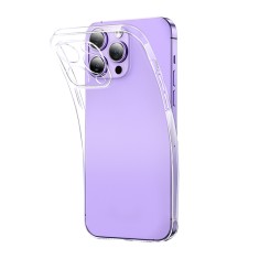 Husa silicon apple iphone 15 plus, pastreaza originalitatea, transparent