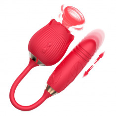 Stimulator si vibrator Thrusting Rose