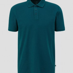 Tricou polo barbati din bumbac cu croiala Regular fit verde inchis M, Verde inchis, M INTL