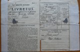 Cumpara ieftin Livretul de rezervist si militian al lui Groza Liviu, fiul lui Petru Groza, 1926