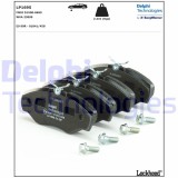 DELPHI LP1695 set placute frana,frana disc
