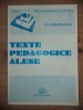 Texte pedagogice alese- Ion Gavanescul
