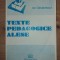 Texte pedagogice alese- Ion Gavanescul