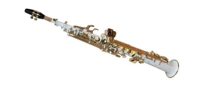 Saxofon Sopran drept Karl Glaser ALB clape aurii