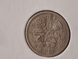 Six pence 1962