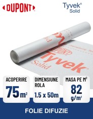 Folie anticondens si difuzie DUPONT TYVEK SOLID