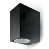 CORP ILUMINAT SOCLU 2XGU10 IP44 NEGRU, V-TAC