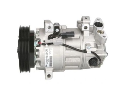 Compresor aer conditionat Renault Captur, 2013-2020, motor 1.5 dci, 66kw/81kw, Clio 4, 2012-2019, 1.5 dci, 55kw/66kw/81kw, diesel, rola curea 125 mm, foto