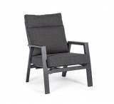 Cumpara ieftin Set 2 fotolii recliner gri antracit Kledi 72x81x98 cm