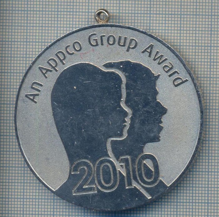AX 149 MEDALIE -AN APPCO GROUP AWARD -2010