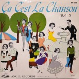 Vinil LP # &quot;Japan Press&quot; Various &lrm;&ndash; &Ccedil;a C&#039;est La Chanson Vol. 3 (RED DISC) (VG+)