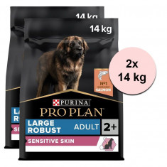 Purina PRO PLAN ADULT Large Robust Sensitive Skin, 2 x 14 kg