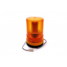 Girofar galben cu LED 12/24v 212MM prindere fixa