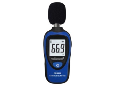 Aparat măsurare intensitate sonoră VELLEMAN LCD 3,5 cifre 30-130dB foto