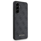 Husa silicon Samsung Galaxy A56 5G Guess - Hardcase 4G Classic (GUHCSA56G4GFGR) Black