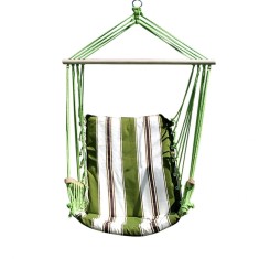 Hamac tip scaun, verde, max 150 kg, 100x50 cm, Craig foto