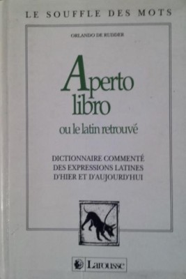 APERTO LIBRO OU LE LATIN RETROUVE foto