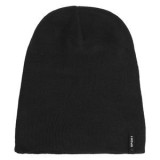 Căciulă Beanie Neagră cu Patch din Cauciuc Sport pentru Bărbați, CMCLASS
