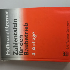 Zahlentafeln fur den Baubetrieb