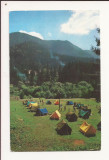 Carte Postala veche - Camping la Tusnad, Necirculata