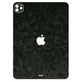 Cumpara ieftin Folie Skin Compatibila cu Apple iPad Pro 12.9 (2020) - ApcGsm Wraps Camo Shadow Green, Oem