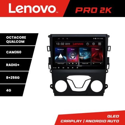 Navigatie Ford Mondeo 2013-2020 Lenovo Kit-377 8 core QLED 2K 8+256 360 Android Waze USB Navigatie Internet Youtube Radio CarStore Technology