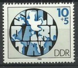 Germania DDR 1985 - Solidaritate 1v,, neuzat,perfecta stare(z)