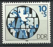 Germania DDR 1985 - Solidaritate 1v,, neuzat,perfecta stare(z) foto