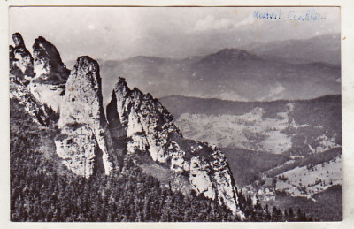 bnk cp Masivul Ceahlau - Vedere - uzata foto