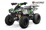 Cumpara ieftin ATV electric NITRO Eco Warrior 1000W putere, baterie 48V 20Ah, Grafiti verde