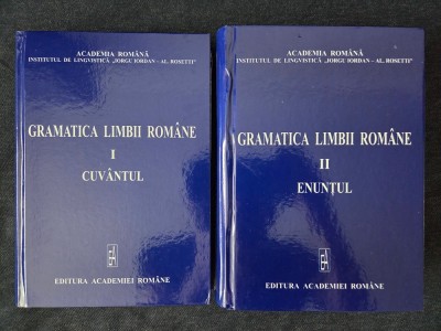 Gramatica limbii romane. Cuvantul. Enuntul (2 vol.) foto