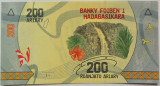 BANCNOTA EXOTICA 200 ARIARY - MADAGASCAR, anul ND *cod 632 B = UNC