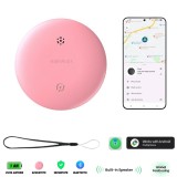 Dispozitiv Anti-Pierdere BIRAI SafeTag, Compatibil Android, cu Localizare GPS Tracker, Acoperire Globala, Bluetooth, Fara SIM, Aplicatie, pentru Copii