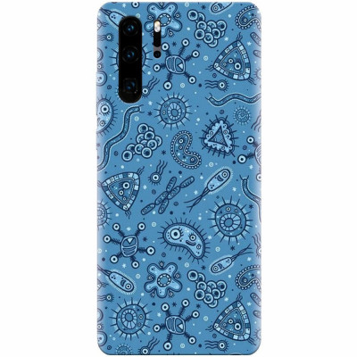 Husa silicon pentru Huawei P30 Pro, Bacteria foto