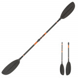 Padelă caiac X500 carbon-plastic demontabilă-reglabilă 2 părți 210-220cm, Itiwit