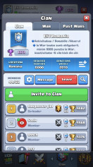 Vand clan de Clash Royale foto