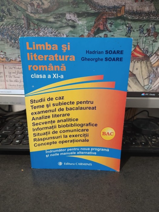 Limba și literatura rom&acirc;nă, clasa XI, Hadrian și Gheorghe Soare, BAC, &Icirc;ndrumător pentru noua programă și noile manuale alternative, Pitești 2007, 014