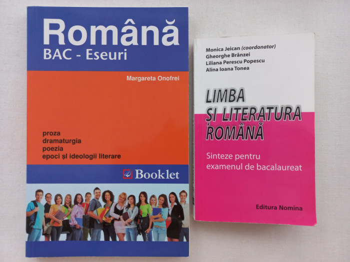 ROMANA- BAC- ESEURI- MARGARETA ONOFREI + LIMBA SI LITERATURA ROMANA. SINTEZE BAC