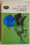 Versuri Originale și Tălmăciri - St. O. Iosif - Poezie Rom&acirc;nească - Carte Beletristică
