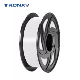 Filament PLA Alb Tronxy, Imprimanta 3D, 1.75 mm, 1 kg