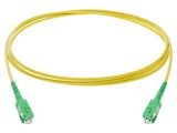 Patch cord fibră optică SC/APC 3m galben
