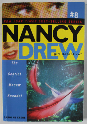 NANCY DREW , GIRL DETECTIVE no. 8 , THE SCARLET MACAW SCANDAL by CAROLYN KEENE , 2004 foto