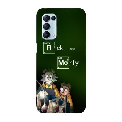 Husa compatibila cu Oppo Find X3 Lite model Rick and Morty Chemist Edition, Silicon, TPU, Viceversa foto