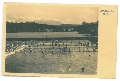 2653 - VULCAN, Hunedoara, strandul, Romania - old postcard - unused foto