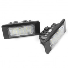 Set Lampi Numar Inmatriculare Led Audi A4 B8 2007-2015 A102-7305