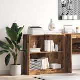 vidaXL Bibliotecă, lemn vechi, 80x24x76 cm, lemn prelucrat 857833