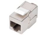 Modul RJ45 Keystone Argintie Cat 6 pe Cablu - 8p8c