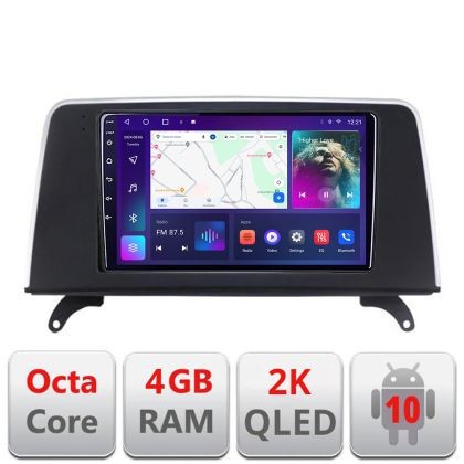 Navigatie BMW X5 X6 2009-2014 CIC Android Octa Core Ecran 2K QLED GPS 4G 4+32GB 360 KIT-x5-cic+EDT-E409-2K CarStore Technology