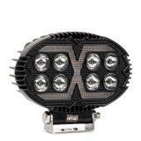 Proiector LED AWL78 AMiO 45W 2400LM 12V 24V, lumina Spot, lumina de avertizare LED galbena, 6500K, 140 x 90 x 43 mm