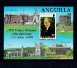 Anguilla 2000 - Printul William, regalitate britanica, colita neuzata